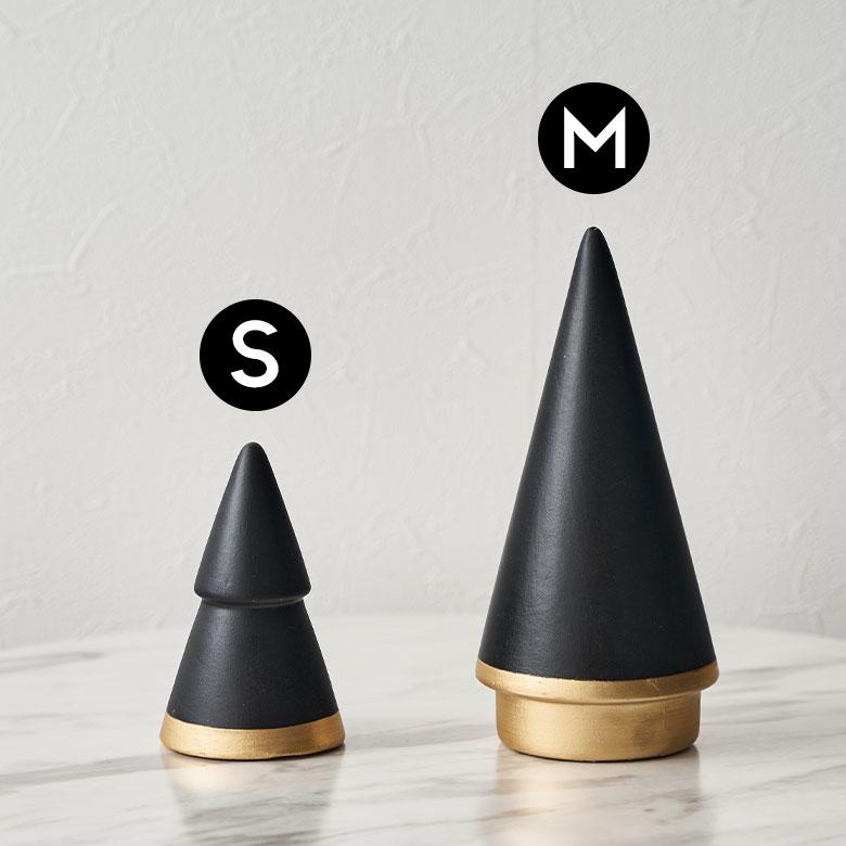 ツリー オブジェ セラミック Mサイズ 約 高さ 21cm クリスマス グッズ 置き物 置物 陶磁器 デコレーション 什器 おしゃれ 北欧 雑貨 インテリア 西海岸 34630 | ELEMENTS（インテリア） | 19