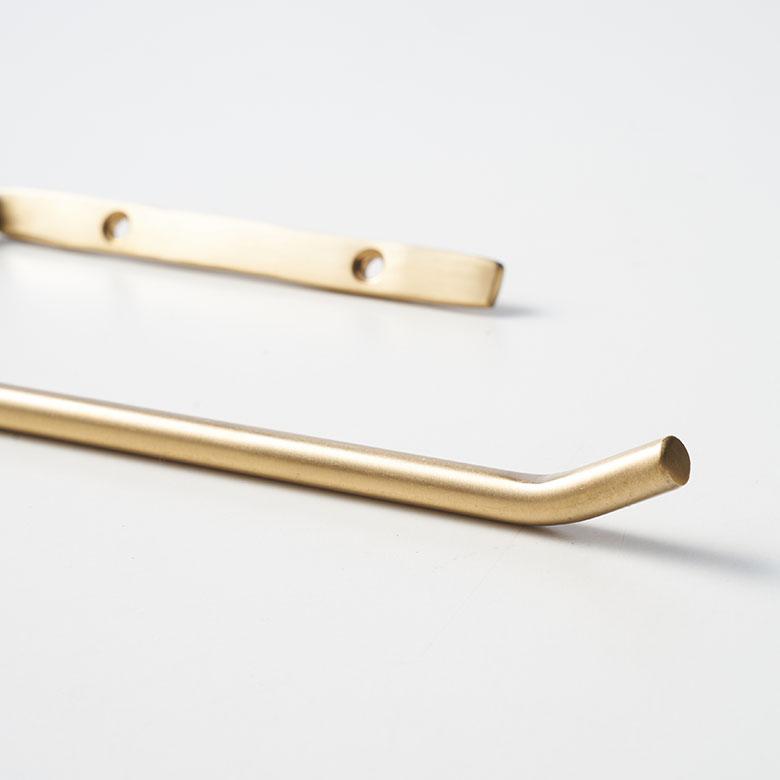 トイレット ペーパー ホルダー 真鍮 シンプル 落下 防止 ゴールド トイレ 用品 グッズ 洗面 所 台 壁 取付 バー おしゃれ 北欧 インテリア 雑貨 西海岸 34633 | ELEMENTS（インテリア） | 16