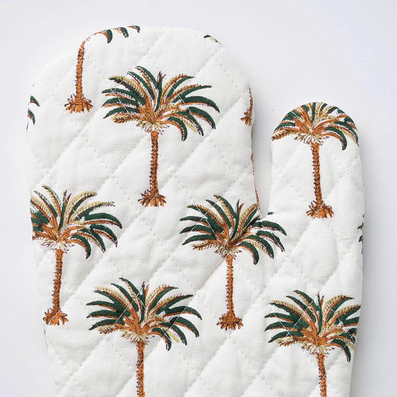 ミトン 鍋 掴み なべ つかみ コットン 綿 100% ブロック プリント 片手 キッチン 用品 おしゃれ 北欧 リゾート 雑貨 インテリア メール便対応 西海岸 34634 | ELEMENTS（インテリア） | 12