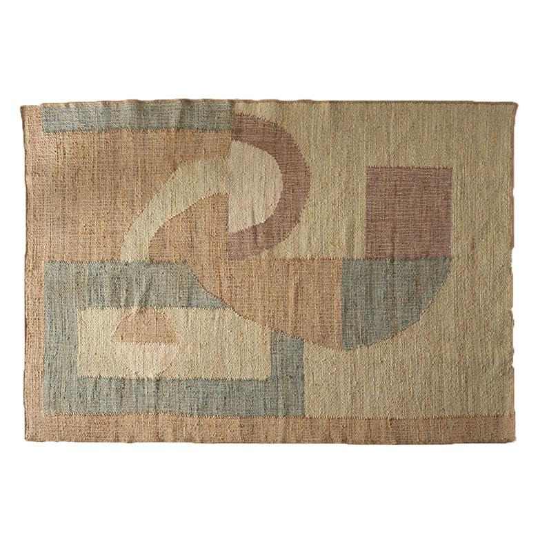 ラグ カーペット ラグマット 130×190 1.5畳 ジュートラグ 天然素材 マット 幾何学模様 オールシーズン おしゃれ 北欧 リゾート 雑貨 インテリア 西海岸 34644 | ELEMENTS（インテリア） | 19