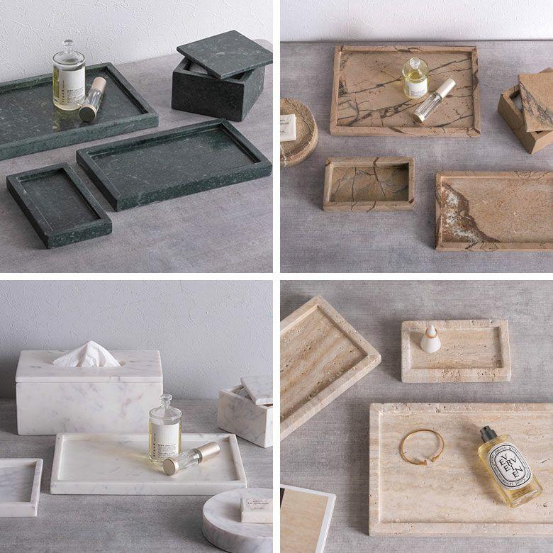 大理石 アクセサリートレイ Mサイズ トラバーチン プレート 小物入れ 洗面所 玄関 マーヴェラ 化粧品 アメニティ 韓国 北欧 ホテル 店舗 西海岸 34655 |  | 09