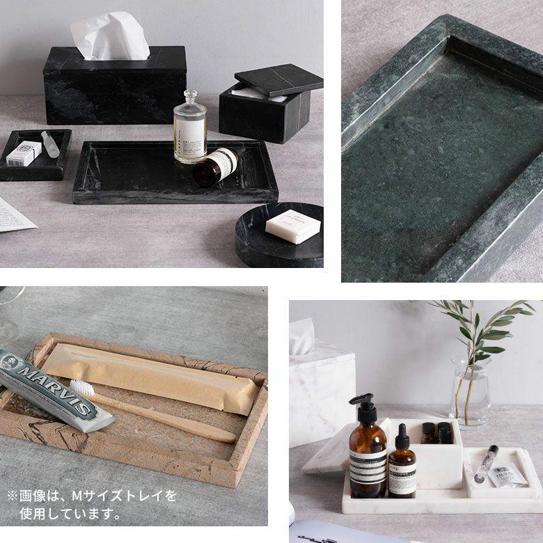大理石 アクセサリートレイ Lサイズ プレート 小物入れ 洗面所 玄関 マーベラ 化粧品 アメニティ 韓国 北欧 おしゃれ ホテル 店舗 西海岸 34656 |  | 04