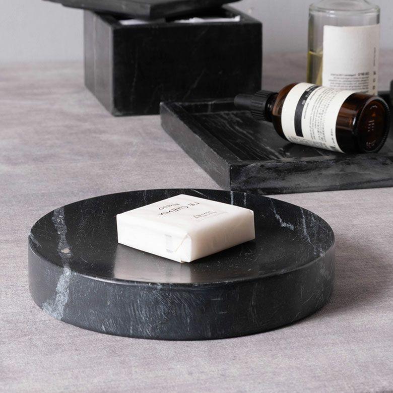 アクセサリートレイ 大理石 円形 16cm プレート トレー 天然石 小物入れ ディスプレイ 雑貨 収納 韓国 北欧 おしゃれ かわいい ホテル 店舗        34659 |  | 02