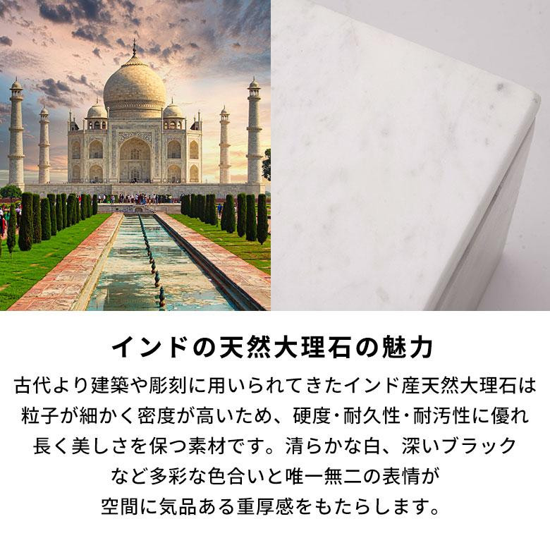 ティッシュケース おしゃれ  マーヴェラ 北欧 韓国 大理石 白 黒 グレー モノトーンシンプル ソフトパック 箱 洗面所 リビング トイレ 台所 | ブランド登録なし | 11