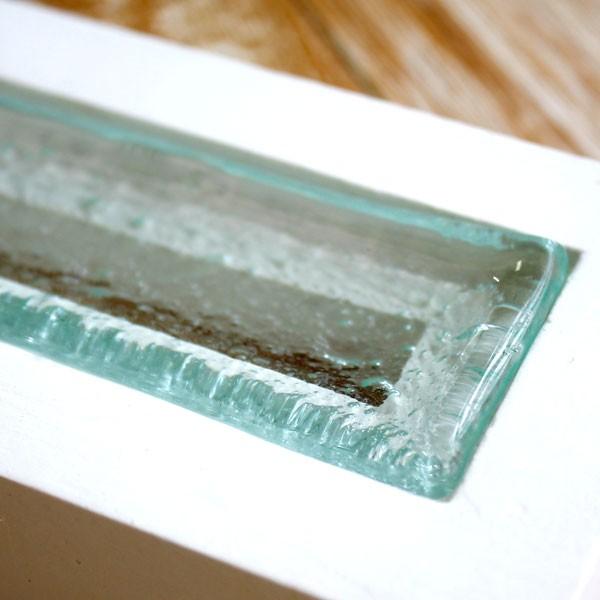 ホワイトセメントとガラスの涼しげなお香立て アジア工房 3741 | ブランド登録なし | 03