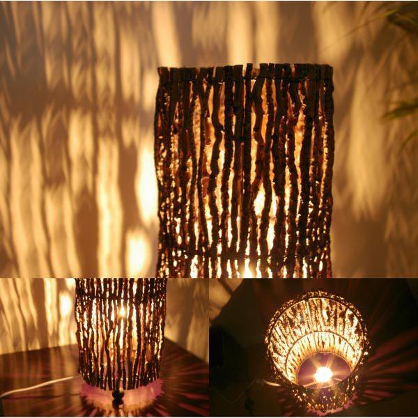 アジアン雑貨 パームツリーランプ コラムタイプ丸型 アジア工房 4031 | ブランド登録なし | 02