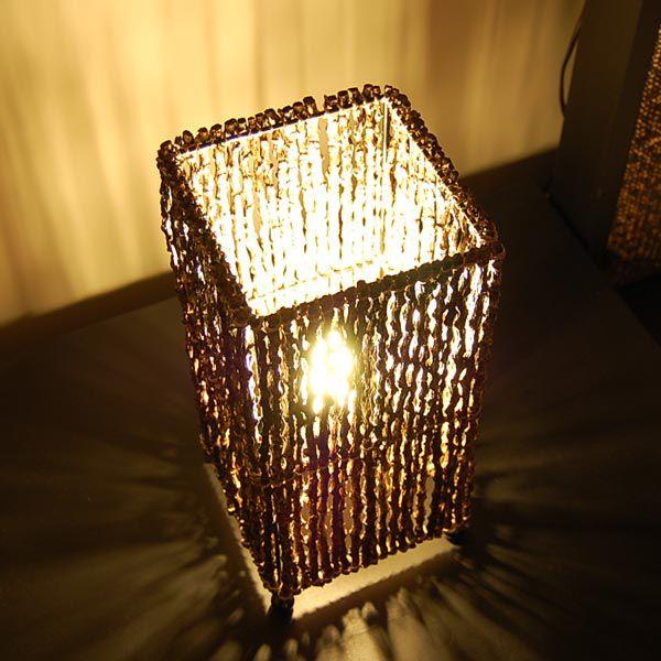 アジアン雑貨 パームツリーランプ コラムタイプ四角型 アジア工房 4032 | ブランド登録なし | 04