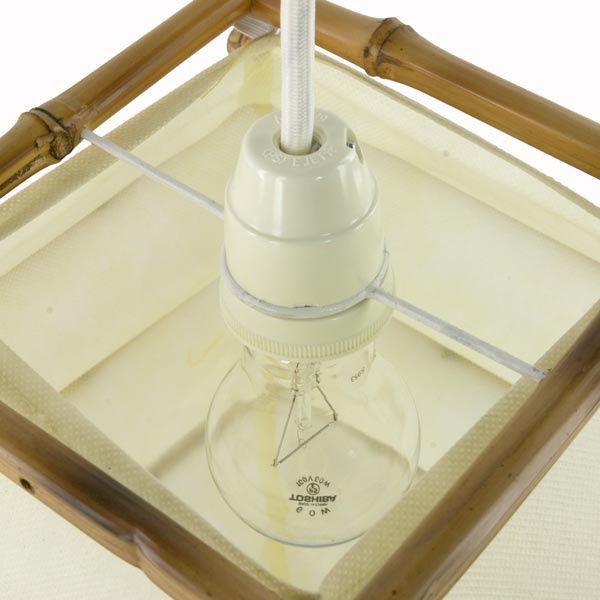 アジアン雑貨 ちょうちん型バンブーペンダントランプ アジア工房 4341 | ブランド登録なし | 02