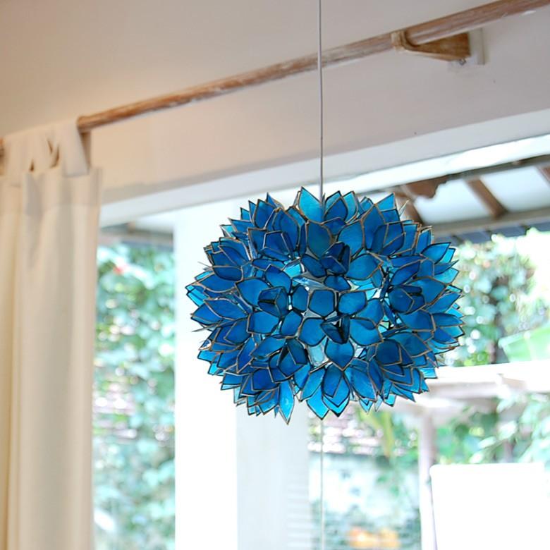 照明 ランプ ライト アジアン カピスシェル ペンダントランプ ペンダント モダン インテリア エスニック 貝殻 ホワイト 間接照明 照明器具 アジア工房 4353 | ブランド登録なし | 01