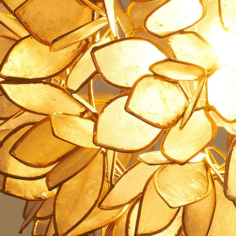 照明 ランプ ライト アジアン カピスシェル ペンダントランプ ペンダント モダン インテリア エスニック 貝殻 グレー 間接照明 照明器具 アジア工房 4356 | ブランド登録なし | 10