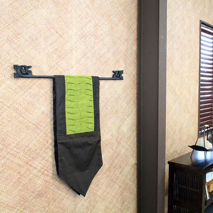 アジアン雑貨 木彫りイカットハンガー Cタイプ アジア工房 5021 | ブランド登録なし | 03