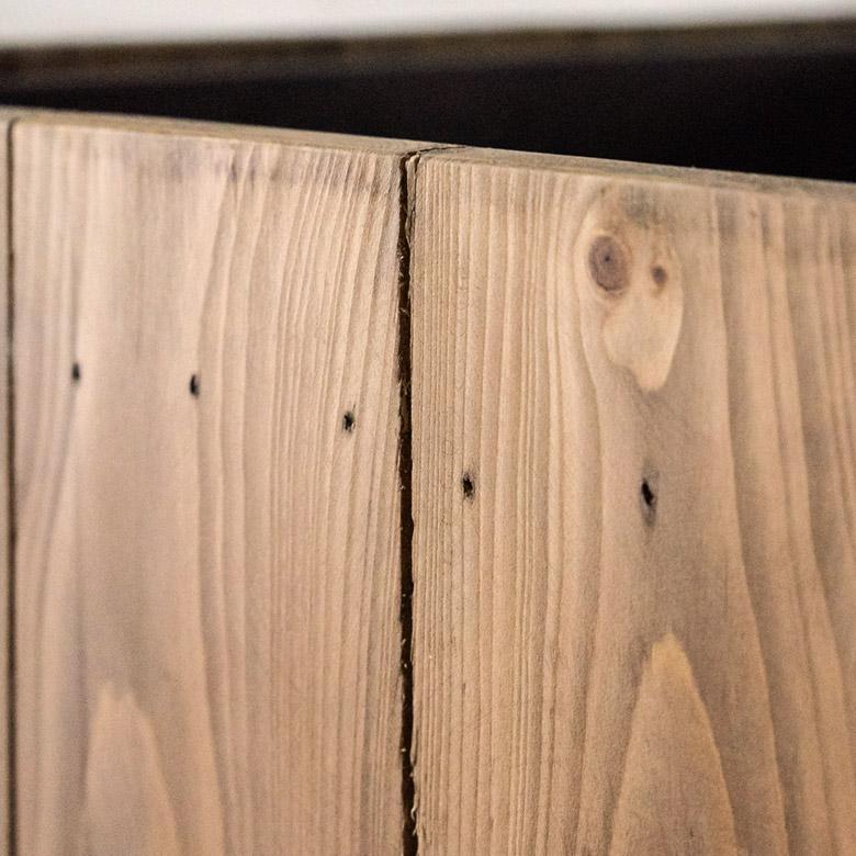 プランターカバー ウッド ボックス スクエア型 Lサイズ 10号用 インナーポット付き 底穴なし 外寸 43.5cm×43.5cm×43.5cm 木製 Botanique ボタニーク 鉢 a-51 | ブランド登録なし | 04