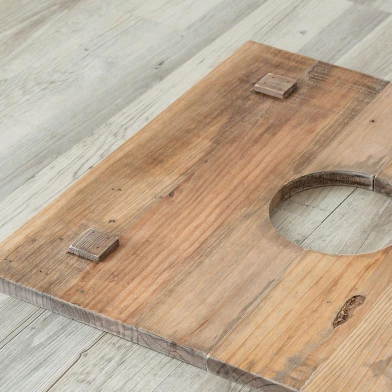 プランター テーブル プレート 正方形 カバー 蓋 ふた 天板 53.5cm L 木 製 ウッド 植木 鉢 植え テーブル サイド おしゃれ 北欧 家具 インテリア 西海岸 a-5 | ブランド登録なし | 13