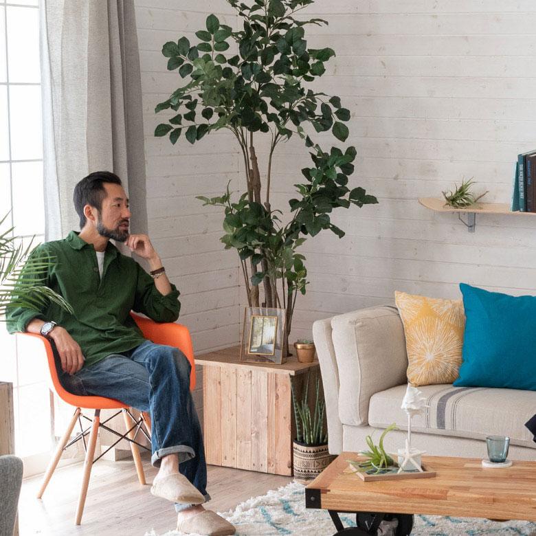 プランター テーブル プレート 正方形 カバー 蓋 ふた 天板 53.5cm L 木 製 ウッド 植木 鉢 植え テーブル サイド おしゃれ 北欧 家具 インテリア 西海岸 a-5 | ブランド登録なし | 20