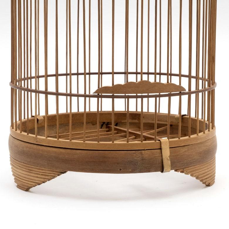 鳥かご 竹 バンブー ナチュラル Sサイズ フック 吊り下げ つりさげ バードケージ お洒落 おしゃれ オシャレ アンティーク 調 風 鳥籠 ハンギング 51189 | ブランド登録なし | 06