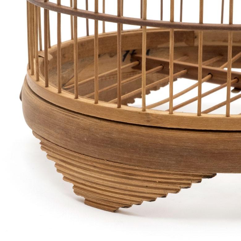 鳥かご 竹 バンブー ナチュラル Sサイズ フック 吊り下げ つりさげ バードケージ お洒落 おしゃれ オシャレ アンティーク 調 風 鳥籠 ハンギング 51189 | ブランド登録なし | 07