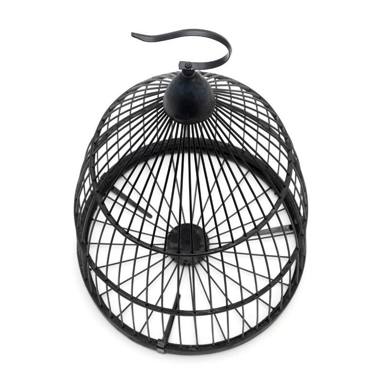鳥かご 竹 バンブー 黒 ブラック Mサイズ フック 吊り下げ つりさげ バードケージ お洒落 おしゃれ オシャレ アンティーク 調 風 鳥籠 ハンギング 51192 | ブランド登録なし | 14