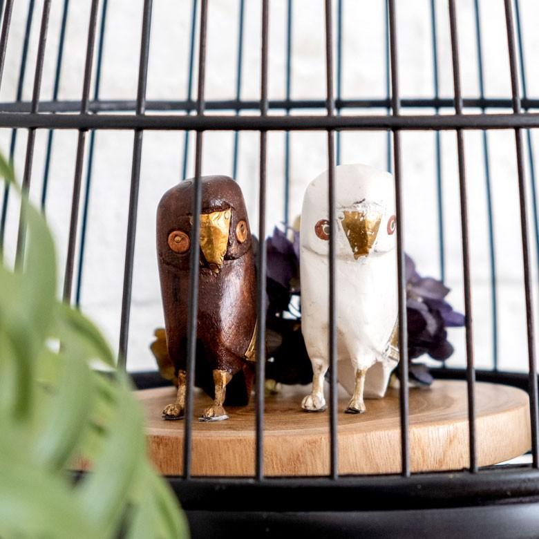 鳥かご 竹 バンブー 黒 ブラック Mサイズ フック 吊り下げ つりさげ バードケージ お洒落 おしゃれ オシャレ アンティーク 調 風 鳥籠 ハンギング 51192 | ブランド登録なし | 04