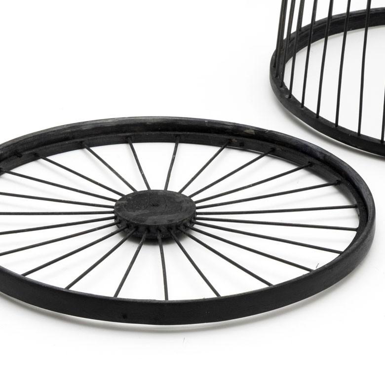 鳥かご 竹 バンブー 黒 ブラック Mサイズ フック 吊り下げ つりさげ バードケージ お洒落 おしゃれ オシャレ アンティーク 調 風 鳥籠 ハンギング 51192 | ブランド登録なし | 08