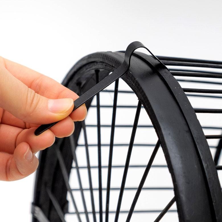 鳥かご 竹 バンブー 黒 ブラック Mサイズ フック 吊り下げ つりさげ バードケージ お洒落 おしゃれ オシャレ アンティーク 調 風 鳥籠 ハンギング 51192 | ブランド登録なし | 09