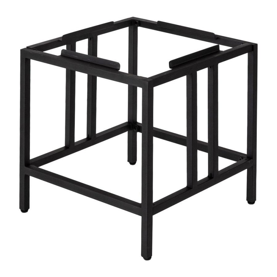 プランタースタンド 43.5×43.5×43.5 Lサイズ 10号用 ブラック アイアン