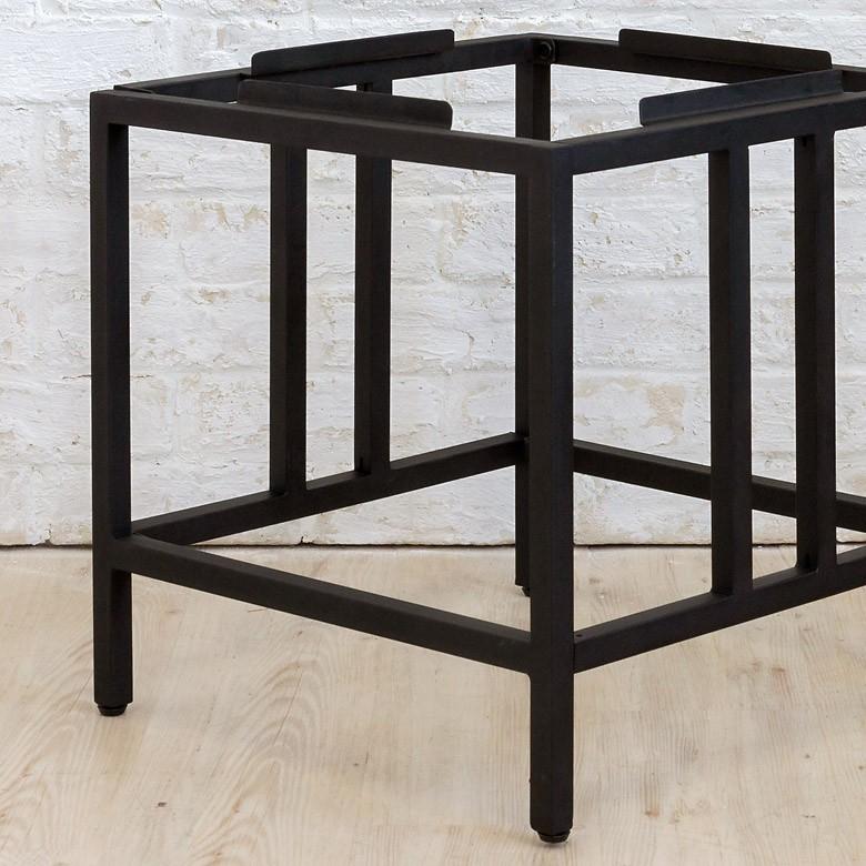 プランタースタンド プランタースタンド 43.5×43.5×43.5 Lサイズ 10号用 ブラック