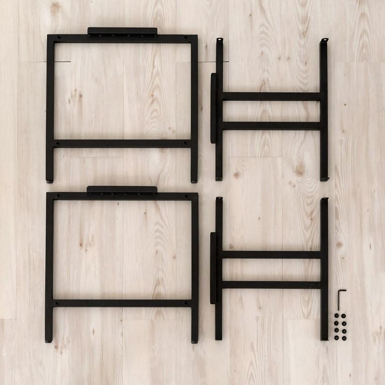 プランタースタンド 43.5×43.5×43.5 Lサイズ 10号用 ブラック アイアン フラワースタンド 屋内 屋外 ヴィンテージ ガーデニング 北欧 西海岸 51206 | ブランド登録なし | 06