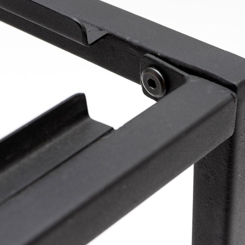 プランタースタンド 33.5×33.5×33.5 Mサイズ 7号用 フラワースタンド ブラック アイアン  屋内 屋外 ヴィンテージ ガーデニング 北欧 西海岸 51207 | ブランド登録なし | 15