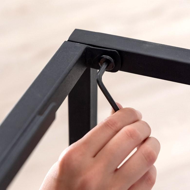 プランタースタンド 33.5×33.5×33.5 Mサイズ 7号用 フラワースタンド ブラック アイアン  屋内 屋外 ヴィンテージ ガーデニング 北欧 西海岸 51207 | ブランド登録なし | 08