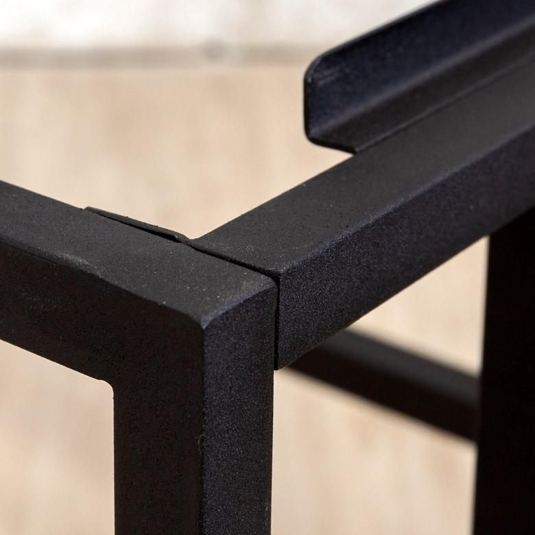 プランタースタンド 33.5×93.5×33.5 Mサイズ 7号用 3連型 トリプル フラワースタンド ブラック アイアン  屋内 屋外 ガーデニング 51208 | ブランド登録なし | 10
