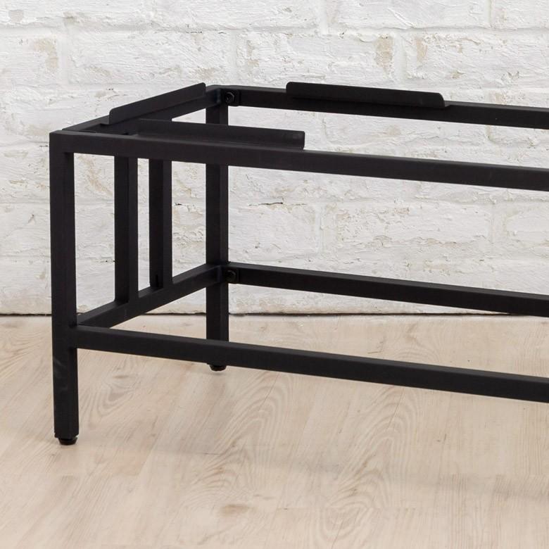 プランタースタンド 33.5×93.5×33.5 Mサイズ 7号用 3連型 トリプル フラワースタンド ブラック アイアン  屋内 屋外 ガーデニング 51208 | ブランド登録なし | 05