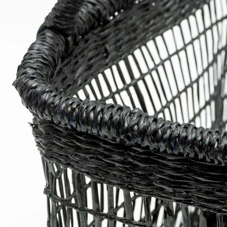 かごと雑貨アリー　バスケット ELEMENTS（インテリア） バスケット かご シーグラス 透かし編み