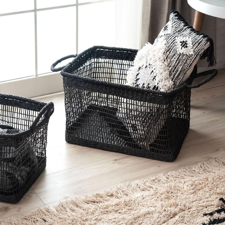 アンティーク☆バスケット SNIDAD スニダード バスケット, 籐, 54x39 cm - IKEA