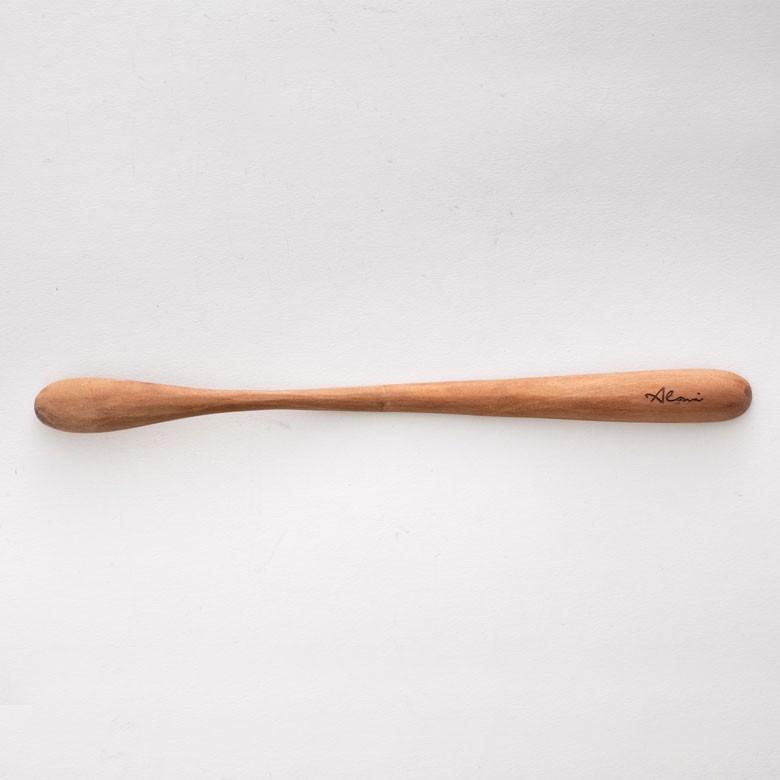 マドラースプーン 育てる木のカトラリー 天然木 ロンガンウッド 竜眼 無塗装 ハンドメイド キッチン おしゃれ アジアン インテリア 雑貨 51224 | ブランド登録なし | 10