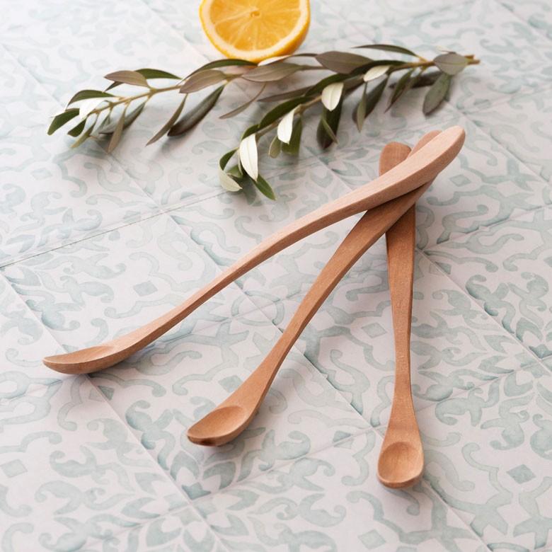 マドラースプーン 育てる木のカトラリー 天然木 ロンガンウッド 竜眼 無塗装 ハンドメイド キッチン おしゃれ アジアン インテリア 雑貨 51224 | ブランド登録なし | 13