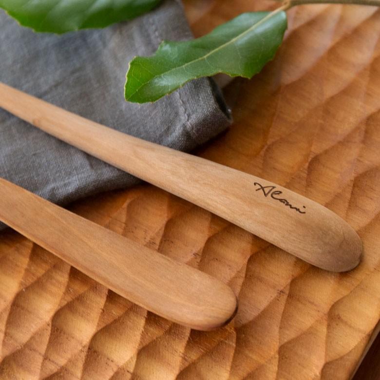 マドラースプーン 育てる木のカトラリー 天然木 ロンガンウッド 竜眼 無塗装 ハンドメイド キッチン おしゃれ アジアン インテリア 雑貨 51224 | ブランド登録なし | 16