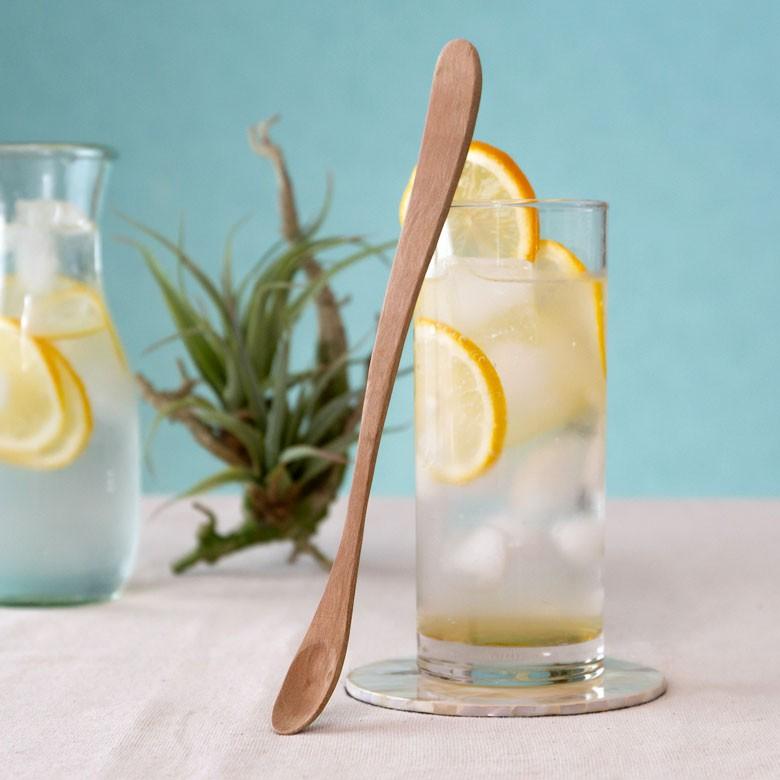 マドラースプーン 育てる木のカトラリー 天然木 ロンガンウッド 竜眼 無塗装 ハンドメイド キッチン おしゃれ アジアン インテリア 雑貨 51224 | ブランド登録なし | 08