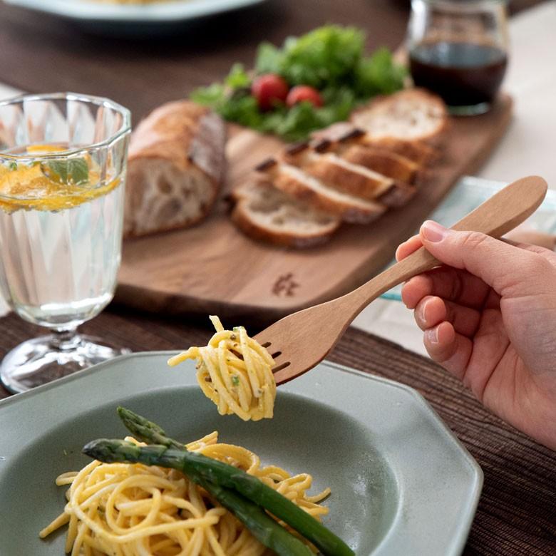 ディナーフォーク フォーク 育てる木のカトラリー 天然木 ロンガンウッド 竜眼 無塗装 ハンドメイド キッチン おしゃれ アジアン インテリア 雑貨 51225 | ブランド登録なし | 11