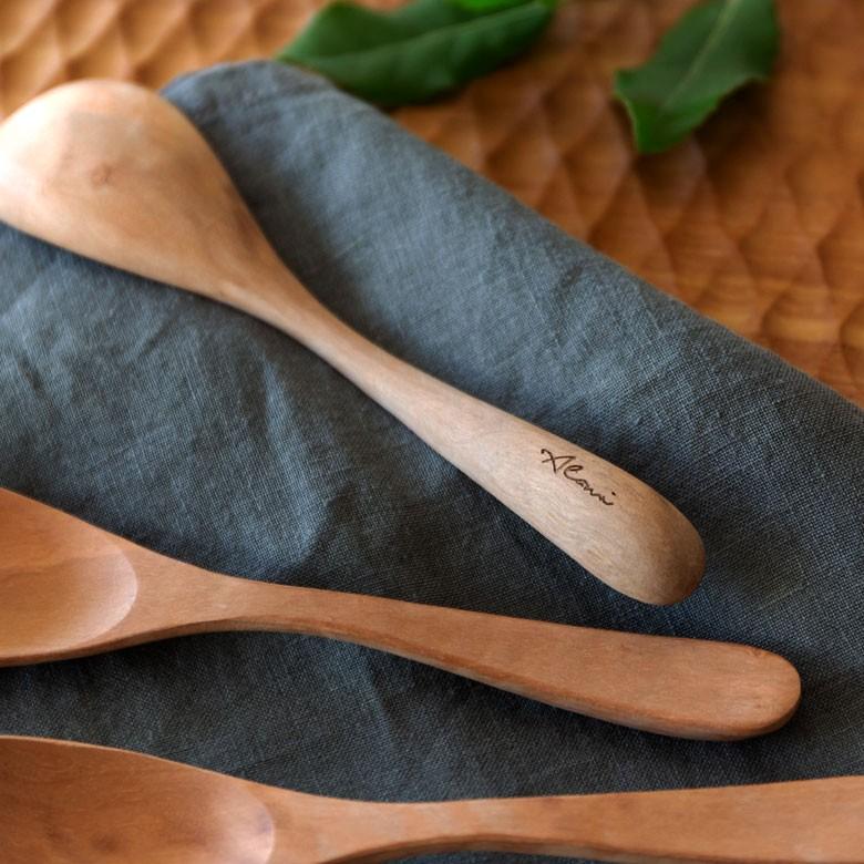 ディナースプーン スプーン 育てる木のカトラリー 天然木 ロンガンウッド 竜眼 無塗装 ハンドメイド キッチン  おしゃれ アジアン インテリア 雑貨 51226 | ブランド登録なし | 16