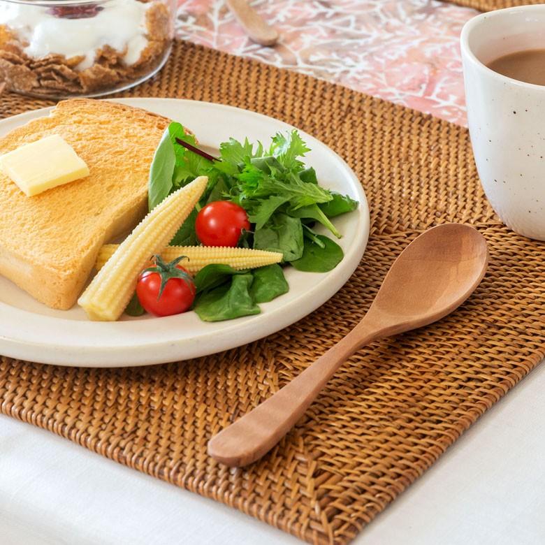 ディナースプーン スプーン 育てる木のカトラリー 天然木 ロンガンウッド 竜眼 無塗装 ハンドメイド キッチン  おしゃれ アジアン インテリア 雑貨 51226 | ブランド登録なし | 02