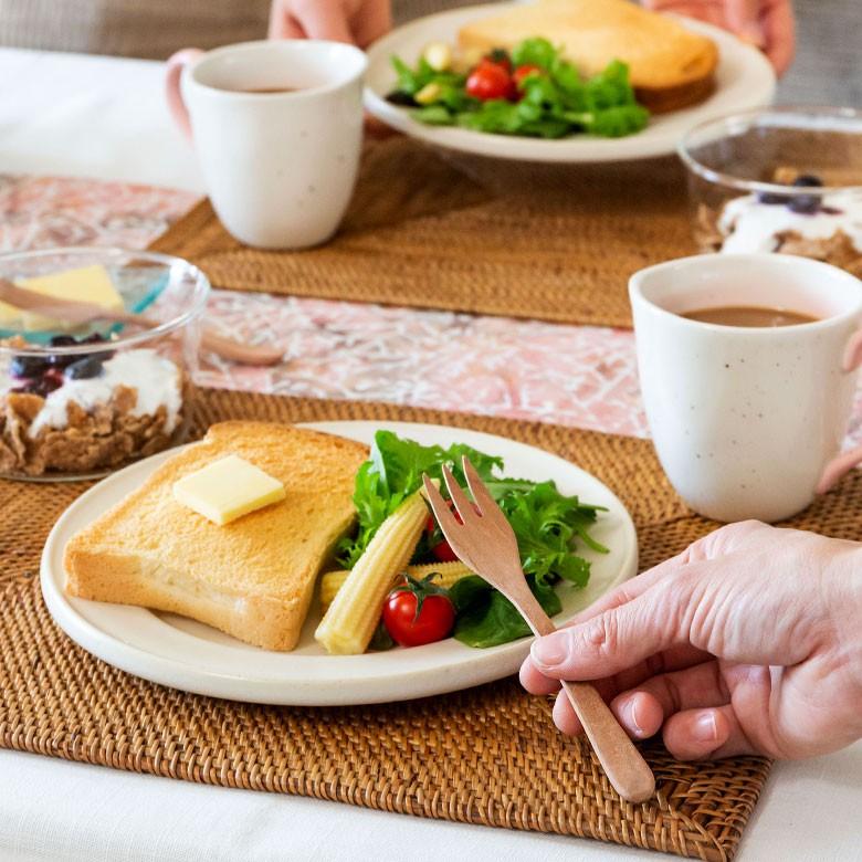 デザートフォーク フォーク 育てる木のカトラリー 天然木 ロンガンウッド 竜眼 無塗装 ハンドメイド キッチン  おしゃれ アジアン インテリア 雑貨 51227 | ブランド登録なし | 11