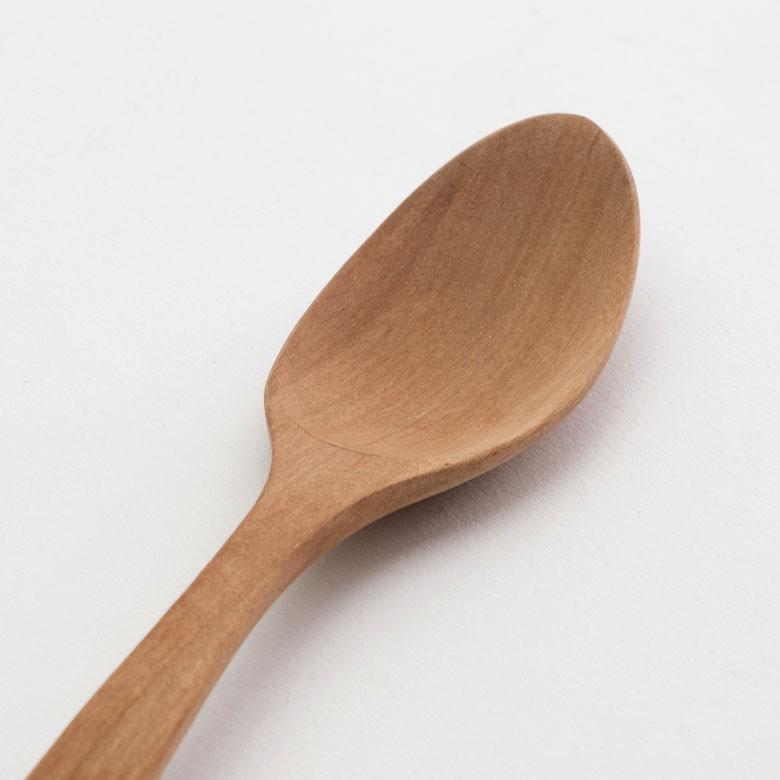 ティースプーン スプーン 育てる木のカトラリー 天然木 ロンガンウッド 竜眼 無塗装 ハンドメイド キッチン  おしゃれ アジアン インテリア 雑貨 51228 | ブランド登録なし | 09