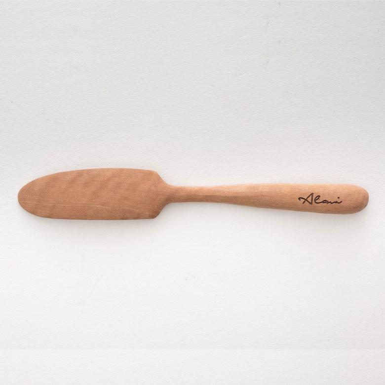 バターナイフ 育てる木のカトラリー 天然木 ロンガンウッド 竜眼 無塗装 ハンドメイド キッチン雑貨 おしゃれ アジアン雑貨 インテリア雑貨 51229 | ブランド登録なし | 10