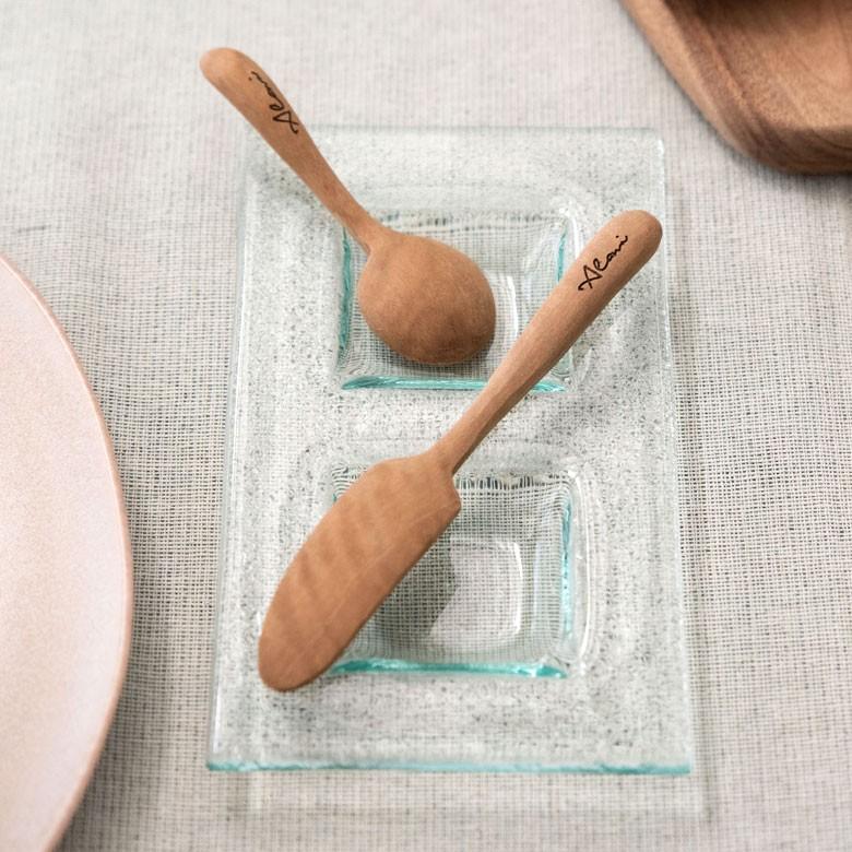 バターナイフ 育てる木のカトラリー 天然木 ロンガンウッド 竜眼 無塗装 ハンドメイド キッチン雑貨 おしゃれ アジアン雑貨 インテリア雑貨 51229 | ブランド登録なし | 13