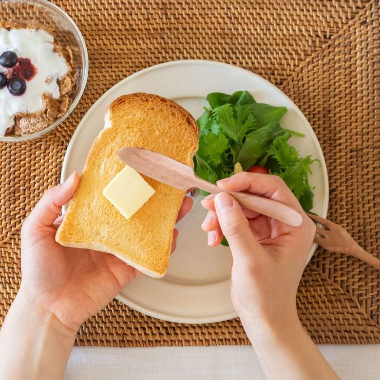 バターナイフ 育てる木のカトラリー 天然木 ロンガンウッド 竜眼 無塗装 ハンドメイド キッチン雑貨 おしゃれ アジアン雑貨 インテリア雑貨 51229 | ブランド登録なし | 17