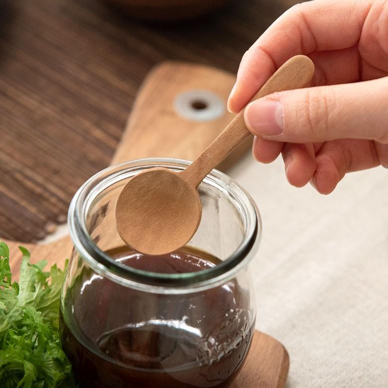 スパイススプーン 育てる木のカトラリー 天然木 ロンガンウッド 竜眼 無塗装 ハンドメイド キッチン雑貨 おしゃれ アジアン雑貨 インテリア雑貨 51230 | ブランド登録なし | 01