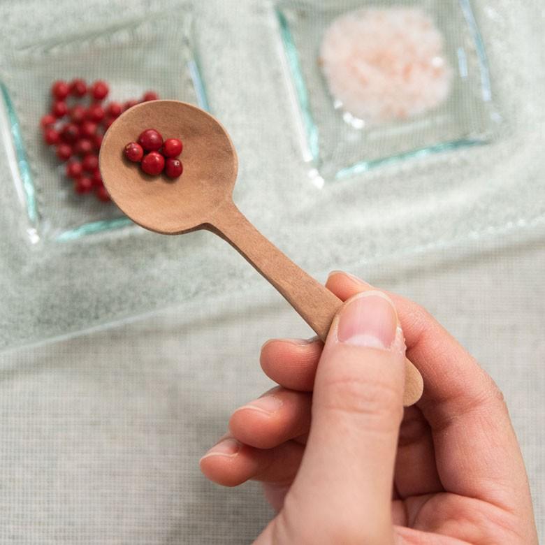 スパイススプーン 育てる木のカトラリー 天然木 ロンガンウッド 竜眼 無塗装 ハンドメイド キッチン雑貨 おしゃれ アジアン雑貨 インテリア雑貨 51230 | ブランド登録なし | 13