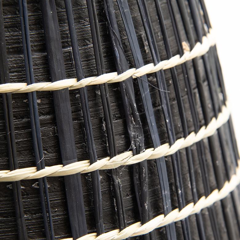 フラワーベース バンブー製 シーグラス製 水入れ不可 壺型 花瓶 花びん 花器 ドライフラワー アートプランツ フェイクグリーン BOHO トライバル 51231 | ブランド登録なし | 11