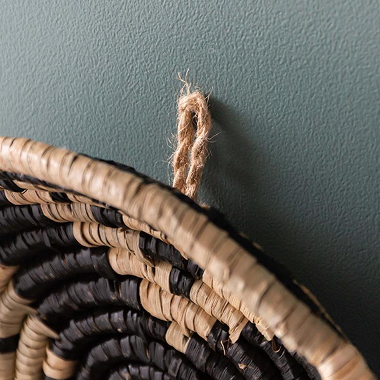 壁飾り ウォールデコレーション シーグラス製 壁掛け トレイ トレー BOHO トライバル モダン アフリカン エスニック 収納 バスケット 51246 | ブランド登録なし | 08