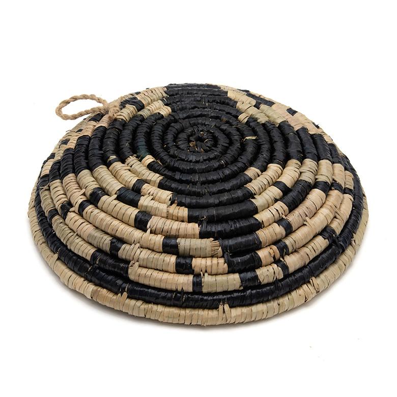 壁飾り ウォールデコレーション シーグラス製 壁掛け トレイ トレー BOHO トライバル モダン アフリカン エスニック 収納 バスケット 51247 | ブランド登録なし | 15